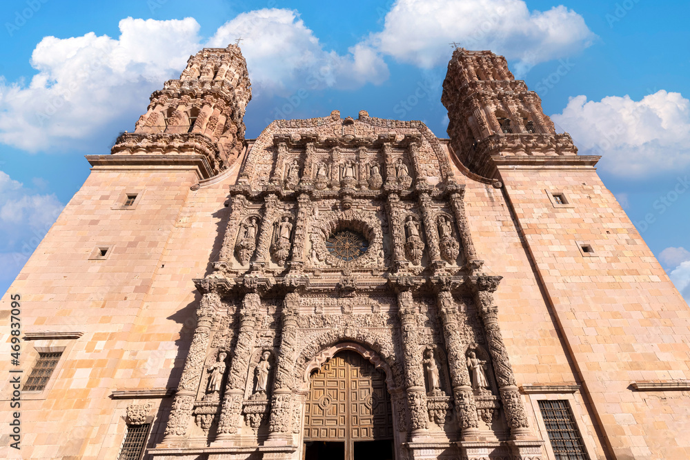 Cathedral of Our Lady of the Assumption of Zacatecas is a Catholic Basilica located in Zacatecas historic city center. Declared a World Heritage Site by Unesco. Cathedral of Our Lady of the Assumption of Zacatecas is a Catholic Basilica located in Zacatecas historic city center. Declared a World Heritage Site by Unesco.