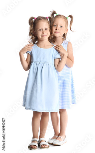 Adorable little sisters in ...