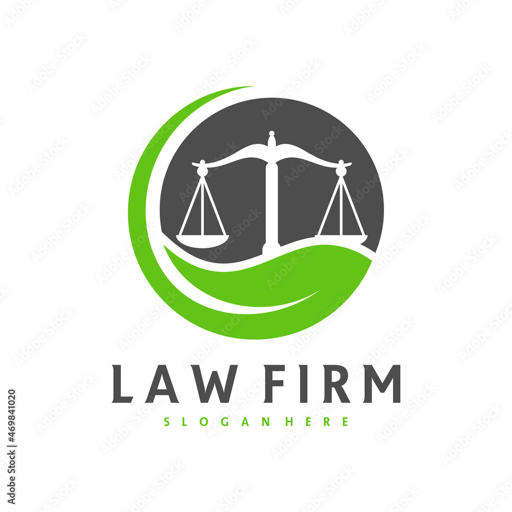 Justice Leaf logo vector template, Creative Law Firm logo design concepts Justice Leaf logo vector template, Creative Law Firm logo design concepts