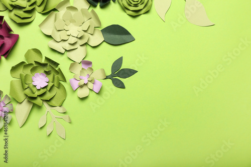 Beautiful handmade paper fl...