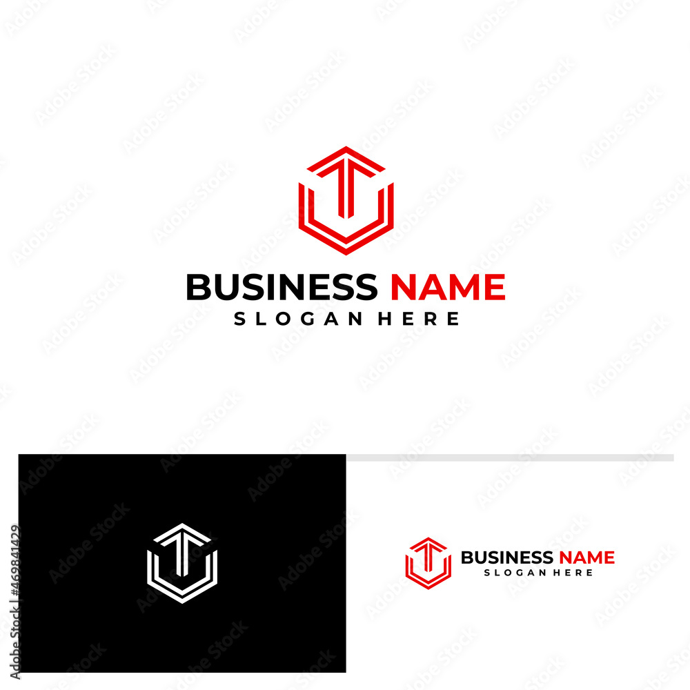 Initial V T logo vector template, Creative Letter V logo design concepts Initial V T logo vector template, Creative Letter V logo design concepts