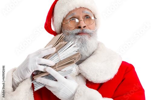 Santa Claus with letters is...