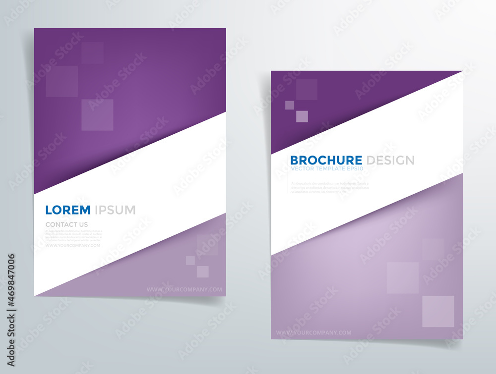 Flyer template header brochure with space for background business card and brochure design