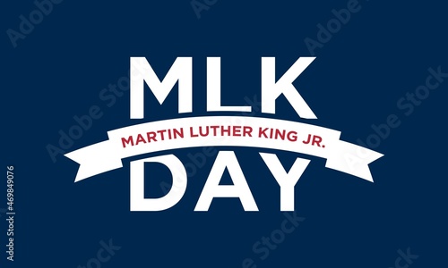 Martin Luther King Jr. Day Background. Banner, Poster, Greeting Card.