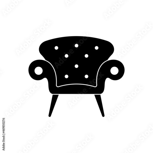 sofa icon design template vector isolated illustration