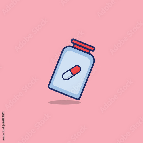 Medicine and Health symbols. Cute icons collection. Simple vector illustration for presentation and banner