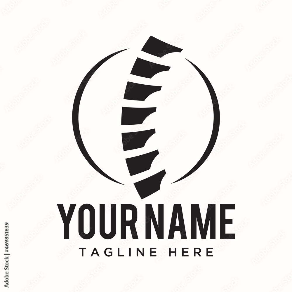 Spinal Logo Design. chiropractic logo icon logo design. Spinal Logo Design. chiropractic logo icon logo design.