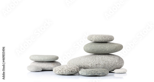Pebble stones for podium or platform