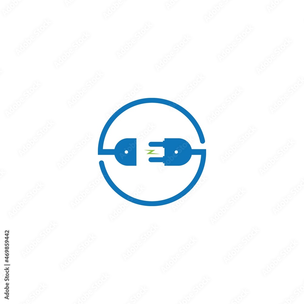 electric plug icon. electric plug icon.
