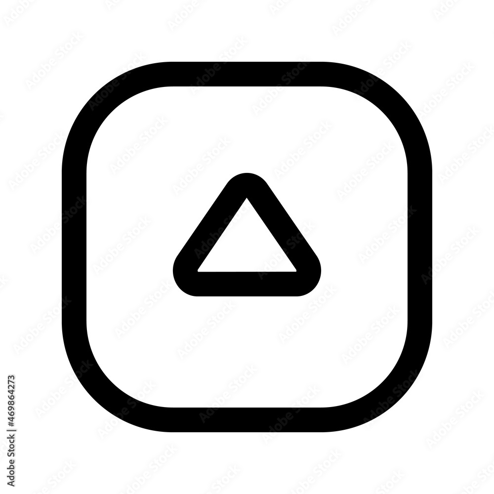 Illustration vector graphic icon of Up Arrow 2. Outline Style Icon. Vector illustration isolated on white background. Perfect for website or application design. Illustration vector graphic icon of Up Arrow 2. Outline Style Icon. Vector illustration isolated on white background. Perfect for website or application design.