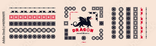 Set of ornament to decorate your design