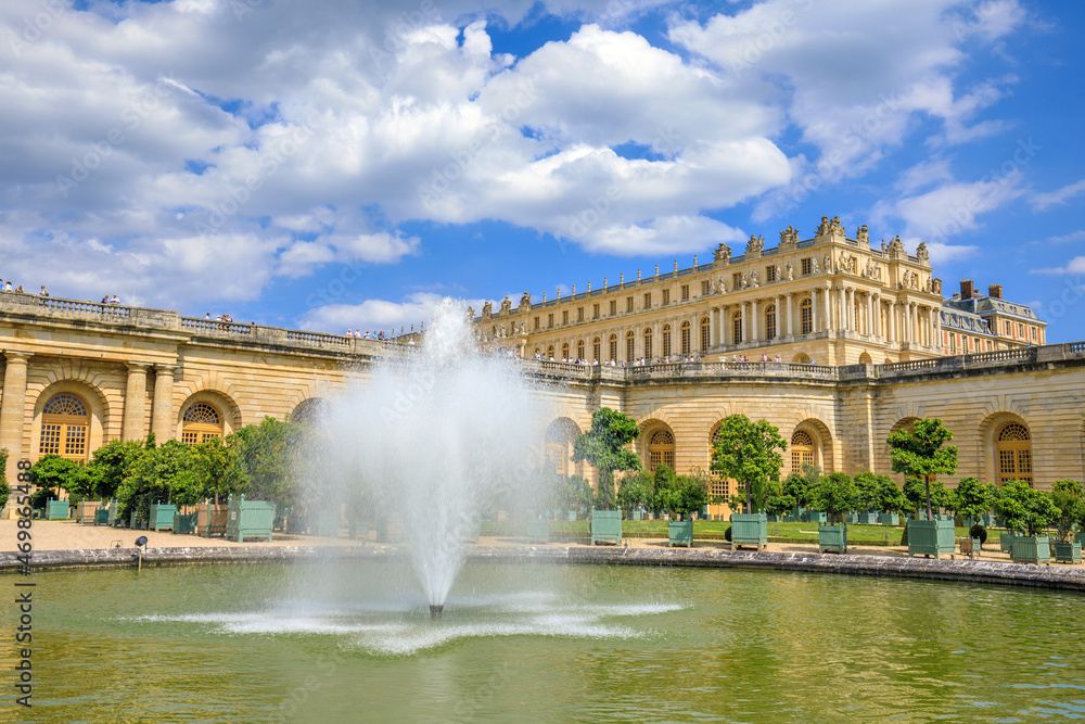 Versailles, Grandes eaux dans l'orangerie
