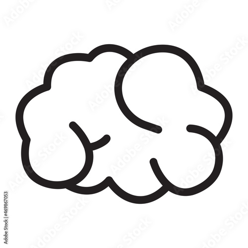 brainstorm line icon
