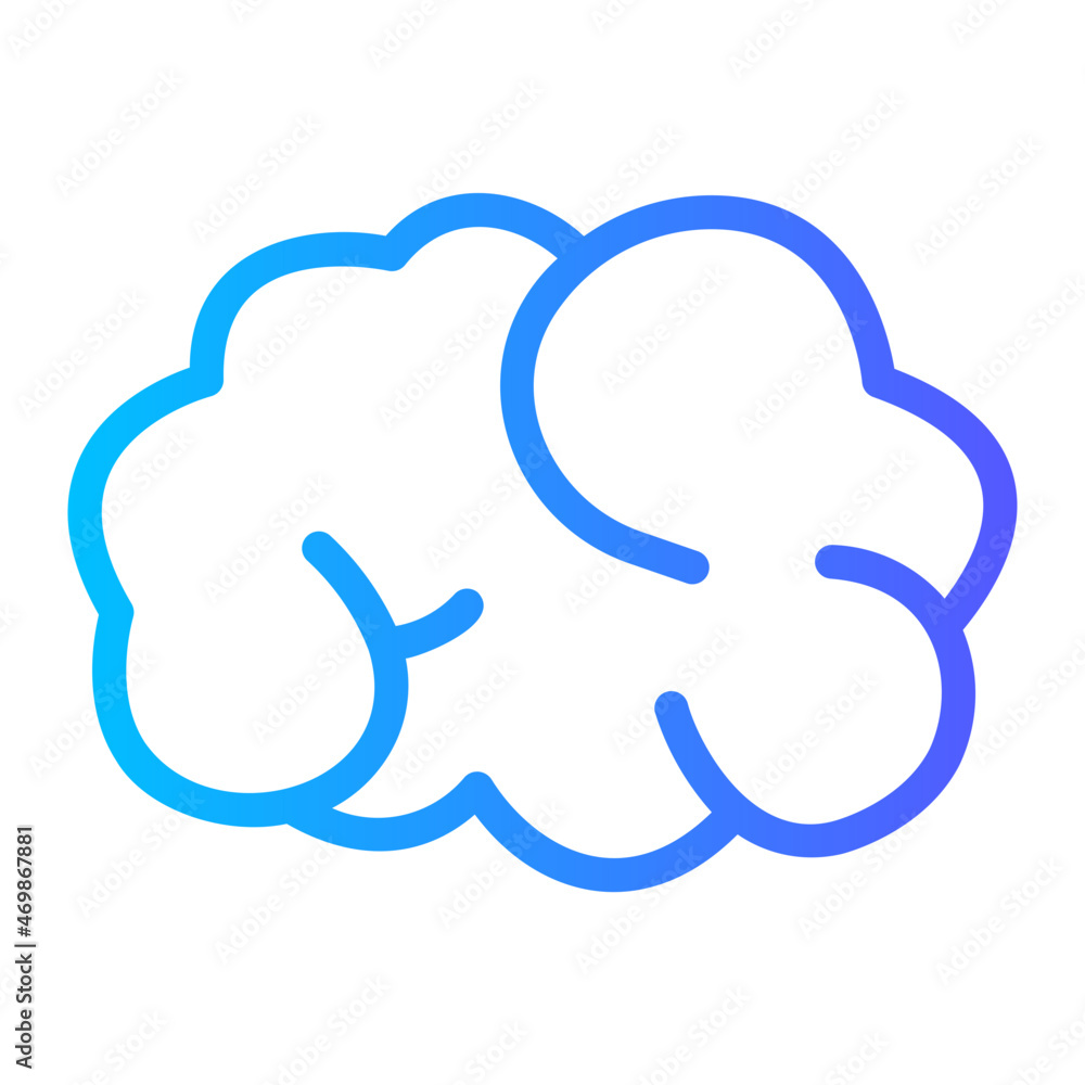 brainstorm gradient icon