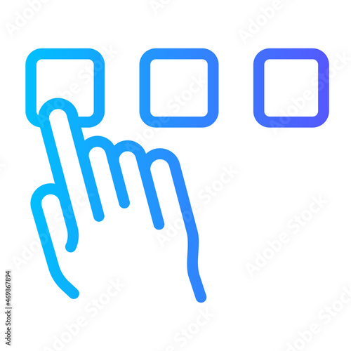 Choose gradient icon