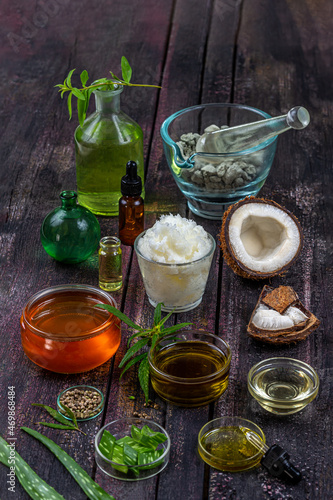 Homemade production of vegetable oils and cosmetics