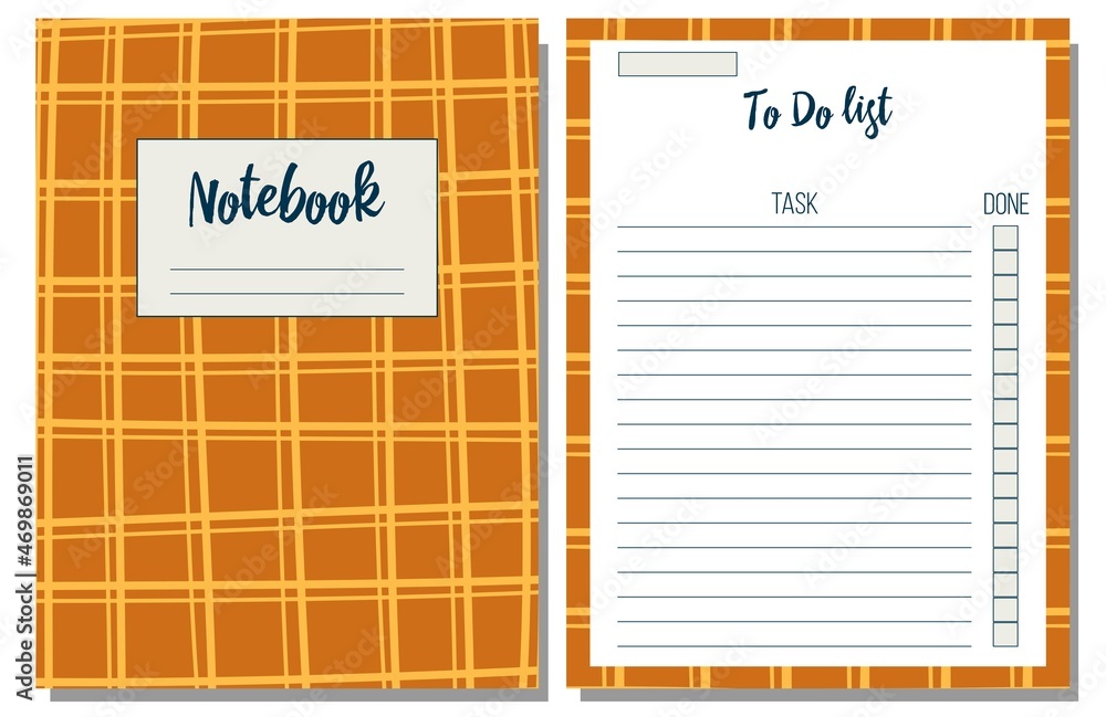 Vector To-do lists templates. Check lists with place for text. Print for planner, notebooks page, organizer design. Vector To-do lists templates. Check lists with place for text. Print for planner, notebooks page, organizer design.
