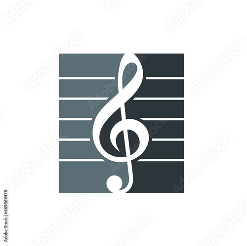 treble clef icon