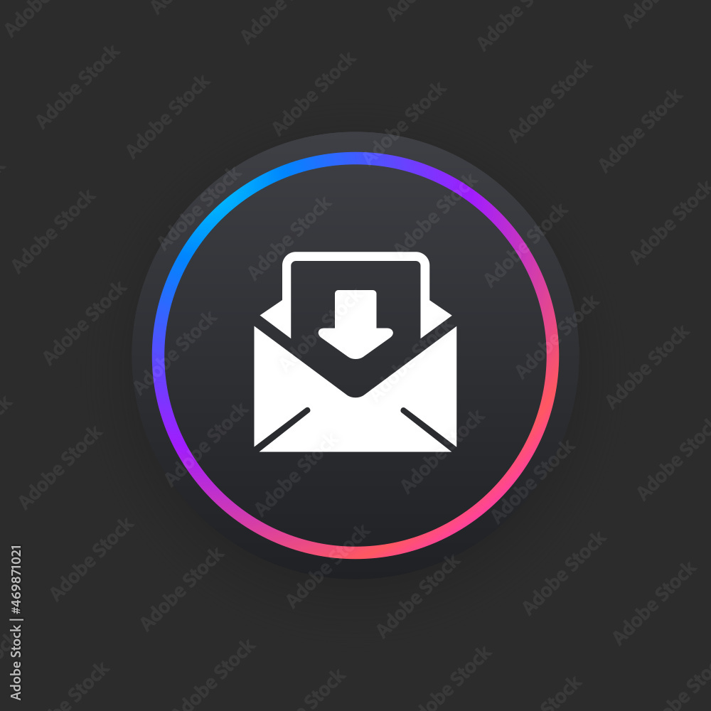 Get Email - UI Icon Get Email - UI Icon