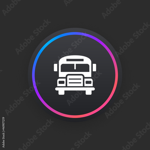 School Bus - UI Icon