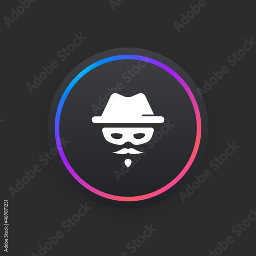 Hide Identity -  UI Icon