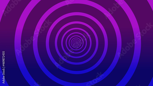 Seamless circle loop for concept background