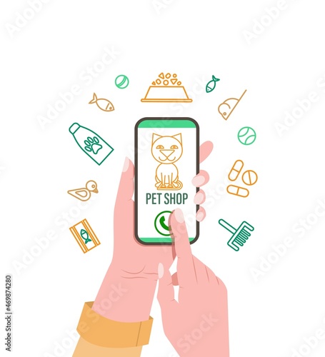 Online shops and telephone sales