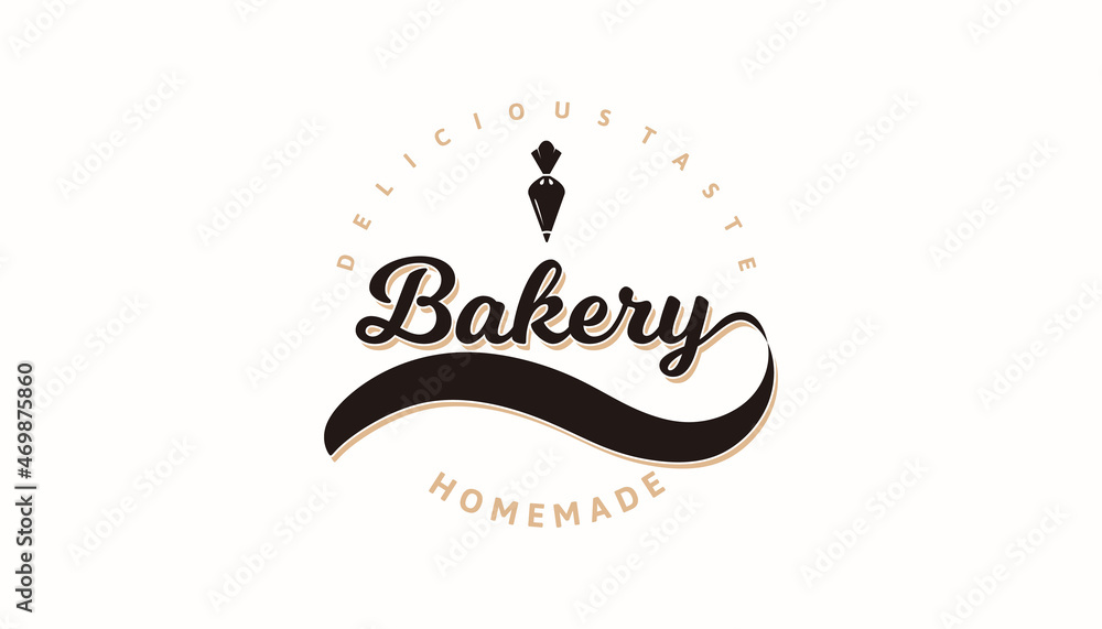 Fototapeta premium Bakery logo for company reference