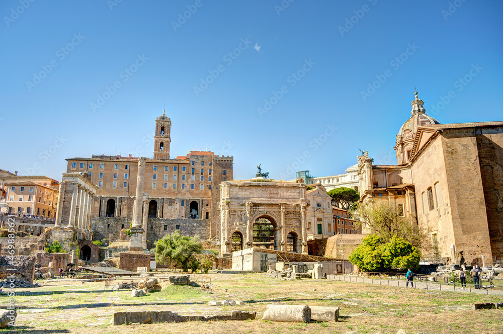 Roman Forum, HDR Image