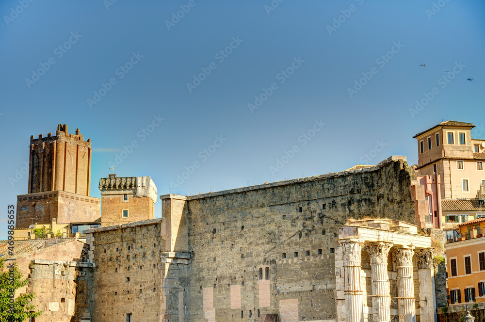 Roman Forum, Italy, HDR Image