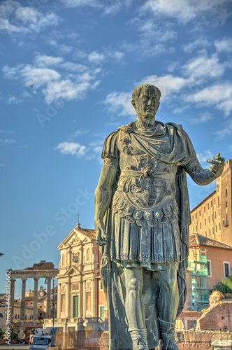 Roman Forum  Italy  HDR Image