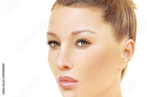 Shot of a beautiful woman. cosmetology concept