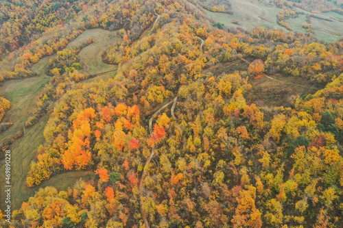 autumn in the mountains