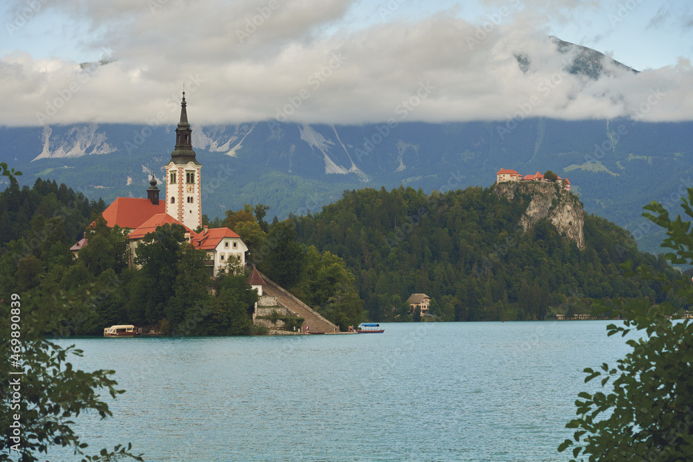 bled lake with island