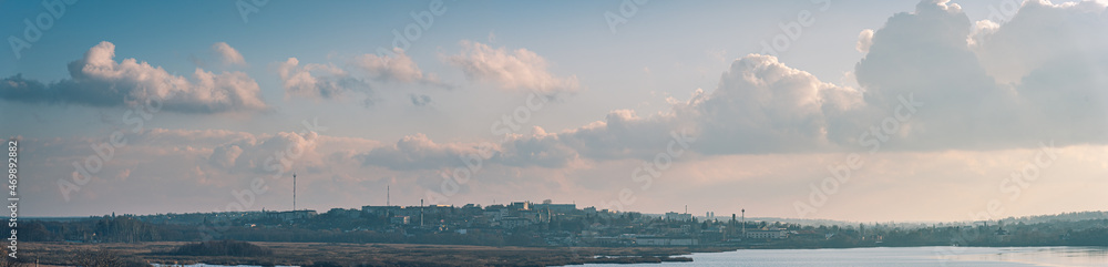 Obraz premium Autumn sunset