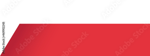 red and white background design. flat and minimalist background design. vector illustration
