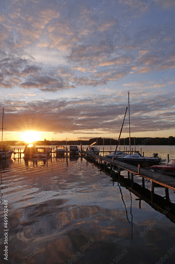 Abend am Schwielochsee