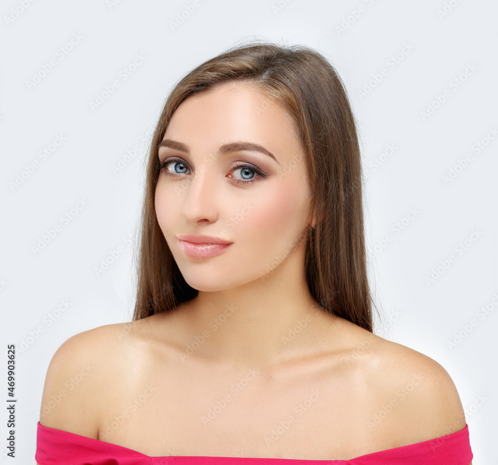 Shot of a beautiful woman. cosmetology concept Shot of a beautiful woman. cosmetology concept