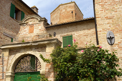 Cerasa, historic village in Pesaro e Urbino province, Marche photo