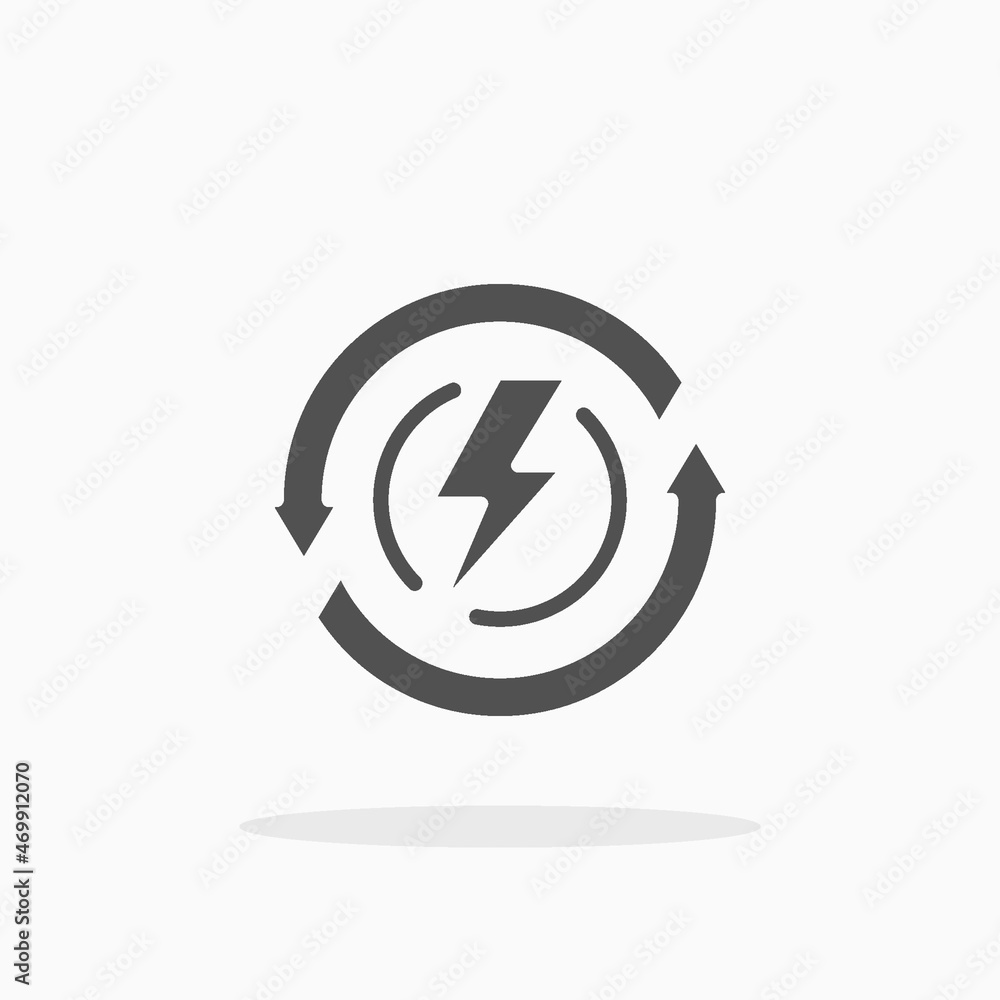 Suistanable Power icon. Vector illustration. Enjoy this icon for your project. Suistanable Power icon. Vector illustration. Enjoy this icon for your project.