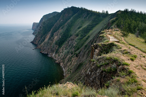 Headland Hoboy. Russia, Lake Baikal, Olkhon Island. The most northern point of Olkhon Island. © Olga Lyubochkina