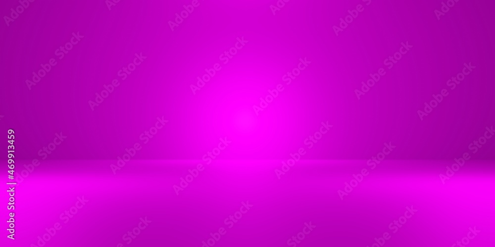 Fototapeta premium 3d rendering of empty violet abstract minimal concept background. Scene for advertising, cosmetic ads, showcase, presentation, website, banner, cream, fashion. Purple illustration. Product display