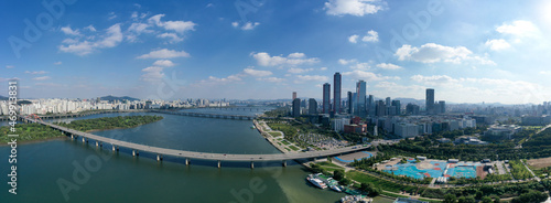 Photography 여의도 파노라마 한강 서강대교