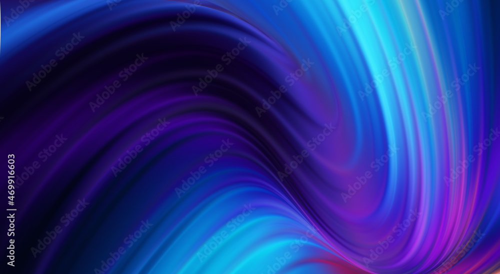 Bright abstract blurred background with bokeh. Blurred lights, neon glowing lines on a dark background. Bright abstract blurred background with bokeh. Blurred lights, neon glowing lines on a dark background.
