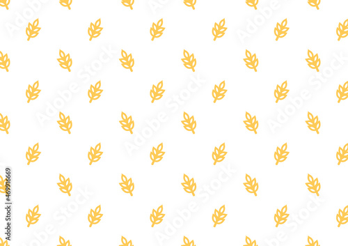 Wheat pattern wallpaper. oat symbol. free space for text. rice sign. Rice pattern wallpaper.