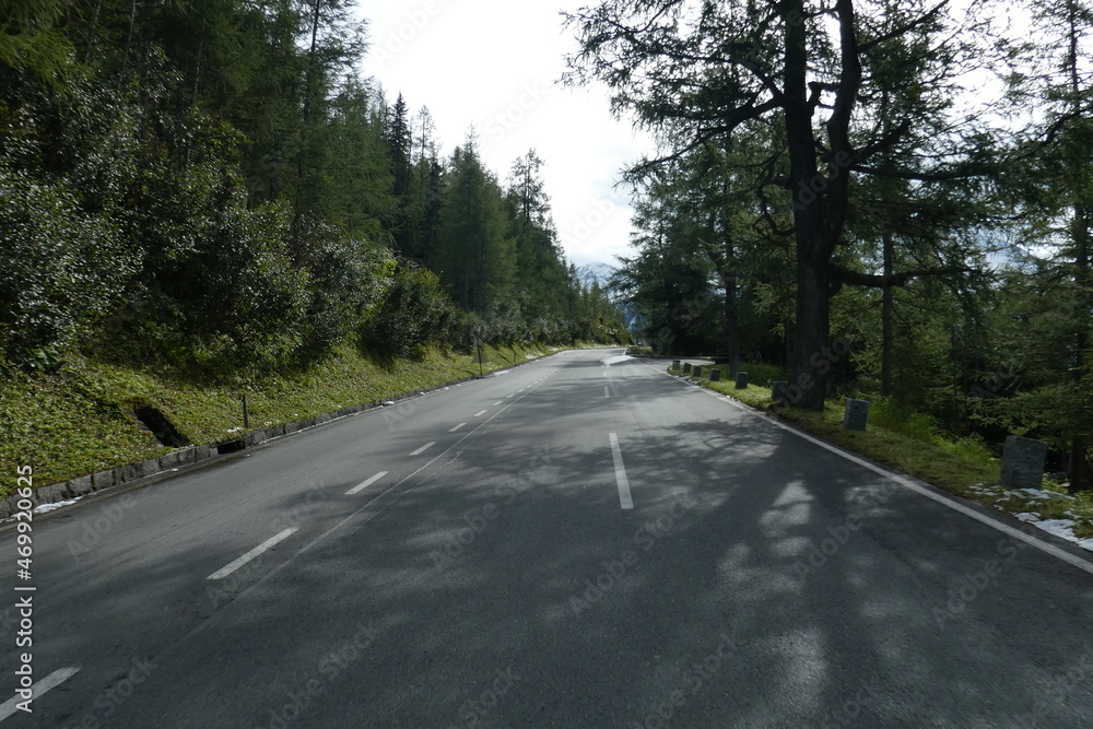 Fototapeta premium Großglockner Hochalpenstraße im September