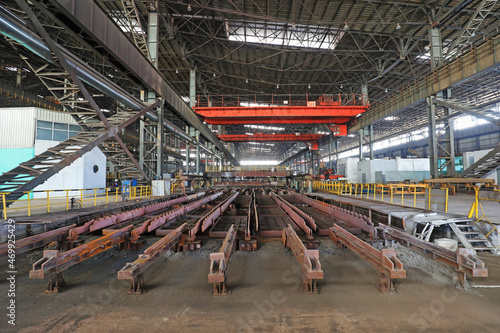 Continuous casting workshop machinery and equipment in an iron and steel company, North China
