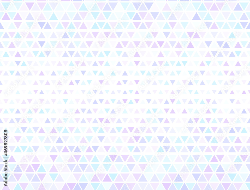 Retro triangles halftone texture. Fade triangular structure banner backdrop. Digital