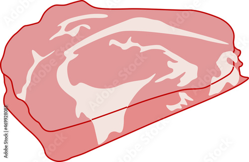 厚みのあるお肉のイメージ素材