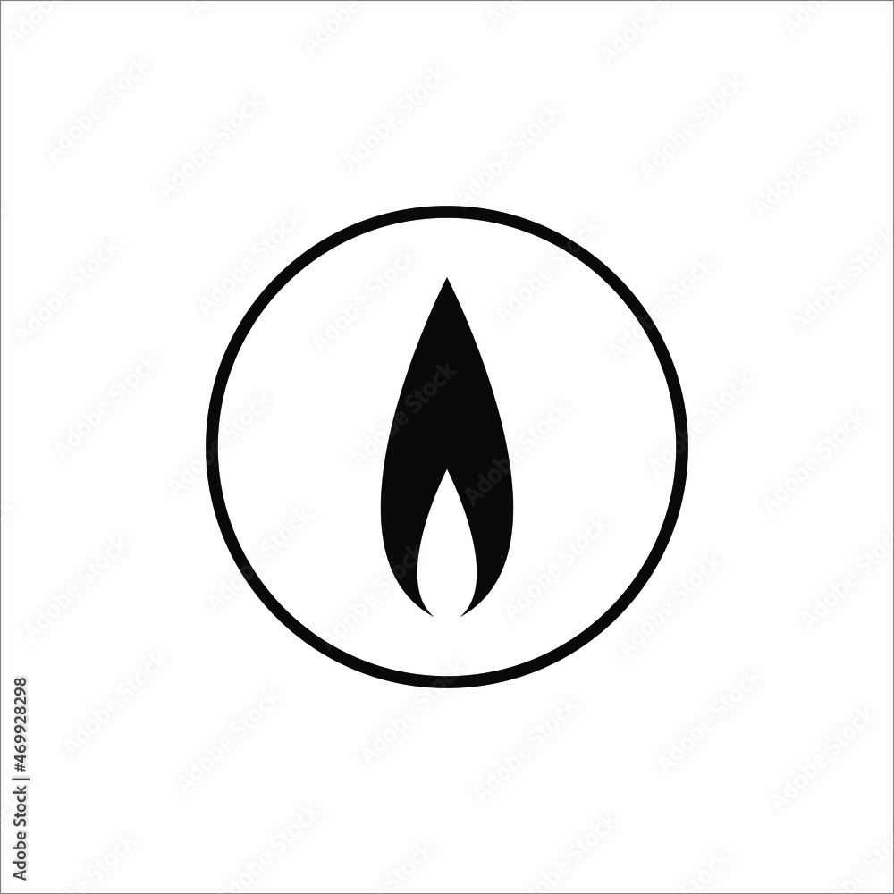 Fire Silhouette Illustration for Logo, Icon, Symbol, Pictogram, or Graphic Design Element. Vector Illustration Fire Silhouette Illustration for Logo, Icon, Symbol, Pictogram, or Graphic Design Element. Vector Illustration